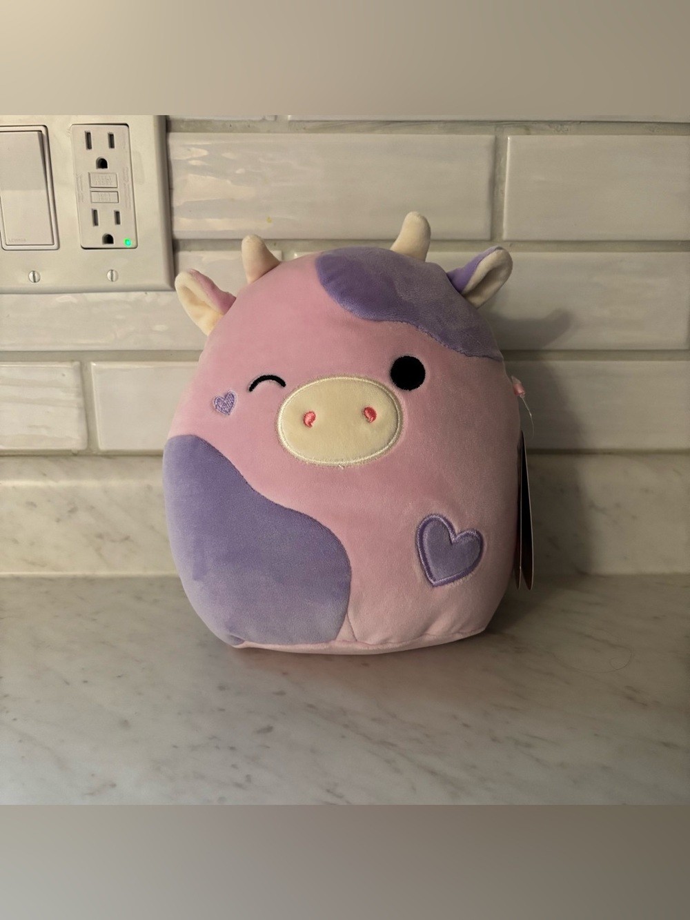 Patty the Valentines Day Cow Squishmallow